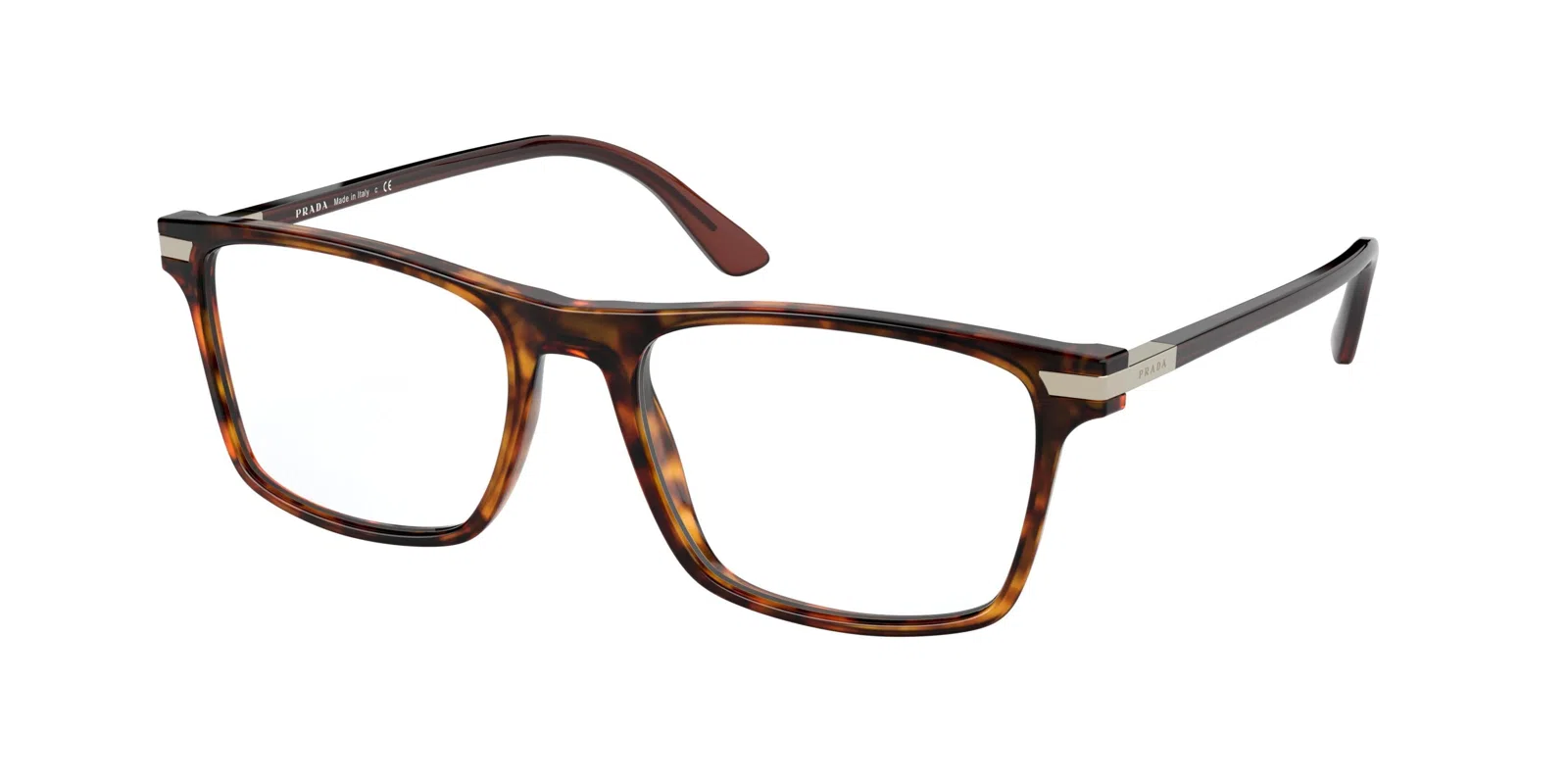 Prada 01WV Eyeglasses - Havana - view 5